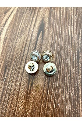 canan dizayn 11.5 MM GOLD STONE BUTTON (15 PIECES)