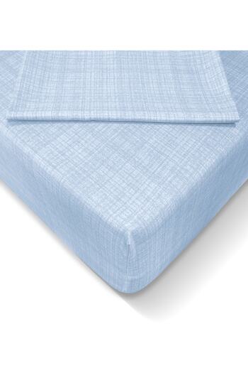 Alla Turca طقم ملاءات مطاطية مقاس 180x200 سم من Ranforce - أزرق فاتح