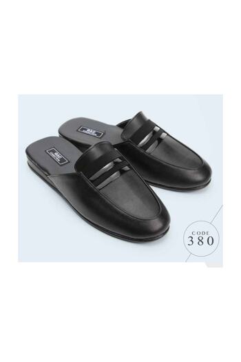 GC Patent Leather Belted Non-Slip Dowry Men's Slippers 380