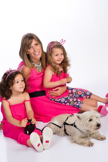 Pitti Girl's Fuchsia Jumpsuit 9238