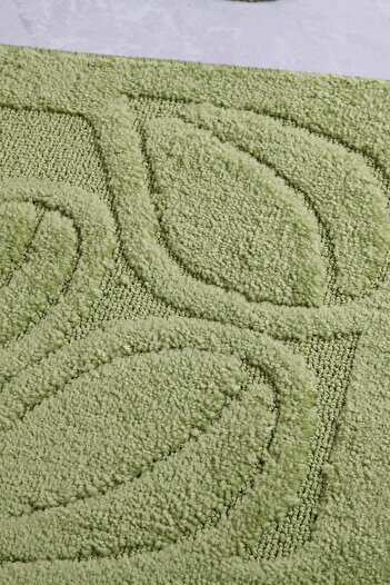 Confetti Flora 60X100 Green Bath Rug
