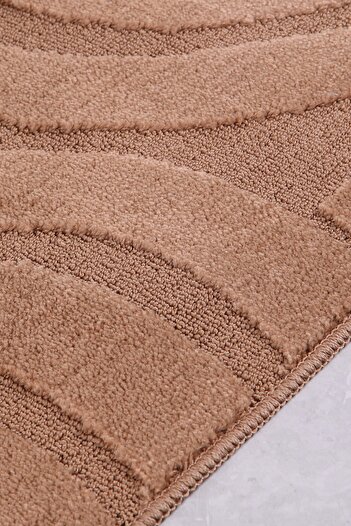 Confetti Symphony 60x100 50x60 cm BQ Milky Brown Bath Rug