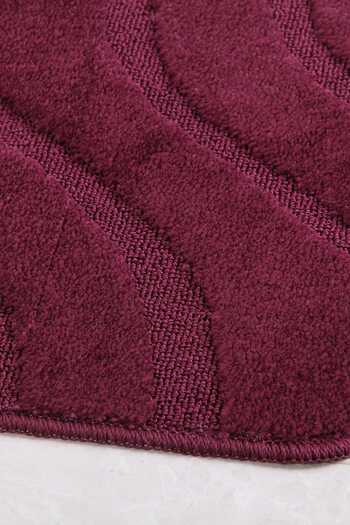Confetti Symphony 50X80 Eggplant Bath Rug