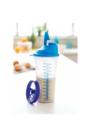 Tupperware Blue Lid Shape 600 ml