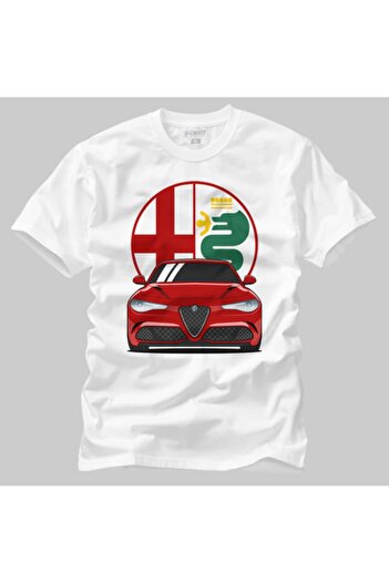 Crazy Tricou Alfa Romeo Giulia 01 pentru bărbați