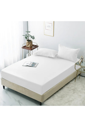 SEBURAM Cotton Elastic Sheet Elastic Bed Sheet Double Sheet