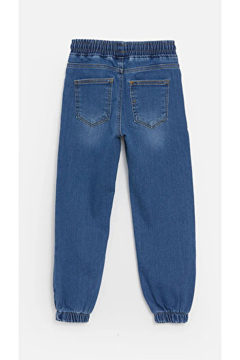 LC Waikiki Boy's Jogger Jean Trousers with Elastic Waist
