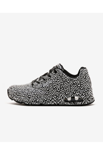 SKECHERS Jen Stark : Uno-Infinite Drip Women's Black Sneakers177960 Bkw