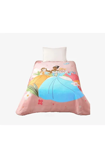 Taç Licensed Disney Princesses Fun Together Single Blanket