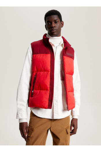 Tommy Hilfiger Orange Men's Vest Mw0Mw32769Sne