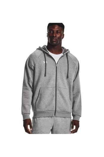 Under Armour 1379767   Ανδρικό μπουφάν Ua Rival Fleece Fz Hoodie Grey