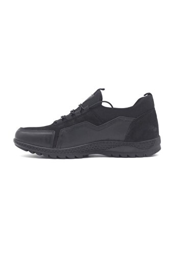 M.P. Men's Black Casual Sneakers