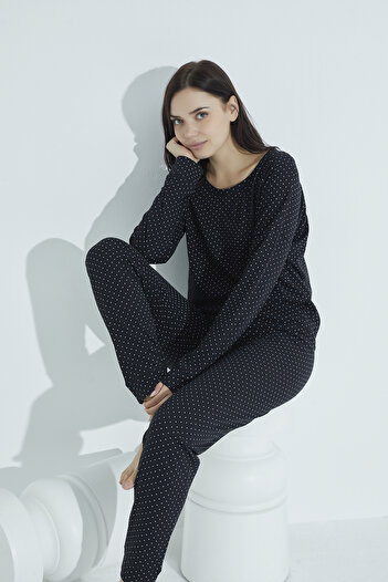 ELİTOL PATTERNED PAJAMA SET