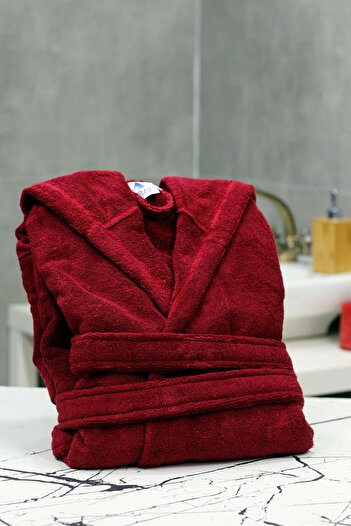 Çeştepe Aday Hooded Bathrobe 100% Cotton