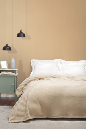 Karaca Home Joena Beige Double Blanket