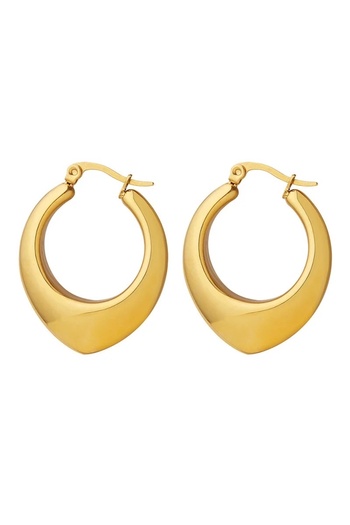 neslyaccessories 316L Stainless Steel Hoop Earrings
