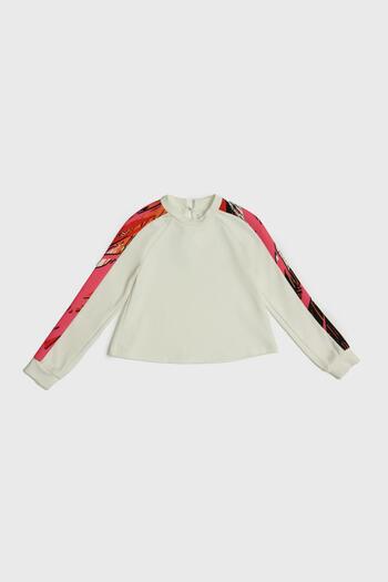 Lia Lea Girl's White Blouse 23FW0L03702