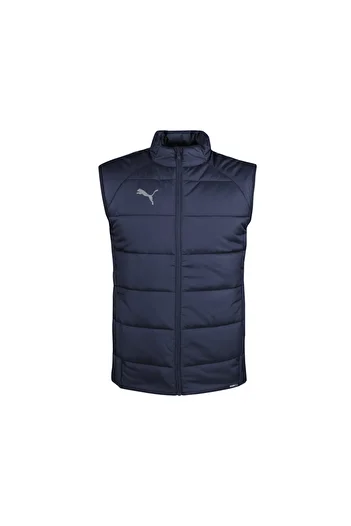 Puma Teamliga Vest Jacket Gilet zilnic pentru bărbați 65796806 Bleumarin