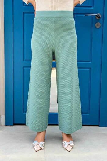 Bym Fashion 22214 Knitwear Trousers Mint