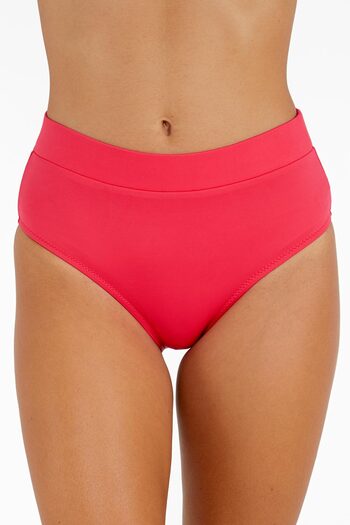 AYYILDIZ 63053 Red High Waist Bikini Bottom