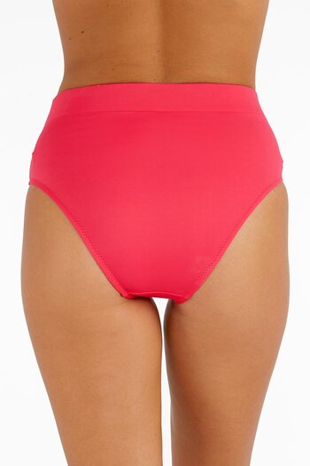 AYYILDIZ 63053 Red High Waist Bikini Bottom