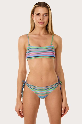 AYYILDIZ 40734 Green Glitter Bikini Set