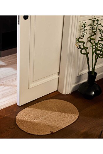 BirceHome Hand Woven Jute, Patterned Doorstep, Doormat, Bathroom Mat, Balcony Mat, gift, Houseware.