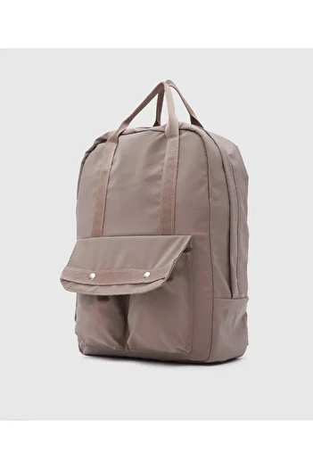 citycenterfashion Unisex μπροστινή τσέπη σακίδιο πλάτης Αδιάβροχο υφασμάτινο σακίδιο πλάτης cty-lbn-9239