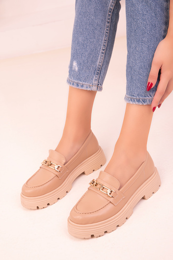SOHO Nude Women's Casual Shoes 18442