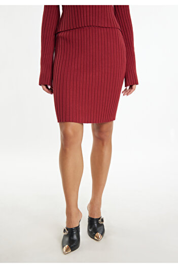 Faina Skirt in ribbed knit look nascita