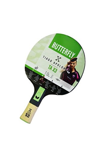 BUTTERFLY Tiago Apolonia TAX3 Masa Tenisi Raketi
