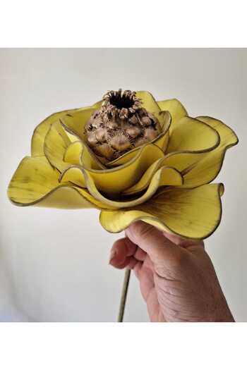 kutmen Latex Dry Flower Detail Vase Flower