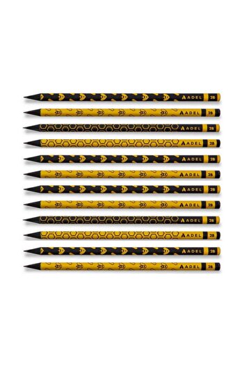 Adel Blackline 2b Bee Pencil 12 Piece Pack (2061130160)