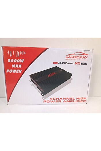 AUDİOMAX AUDIOMAX SET BAS-AMFİ-KABLO SETİ ŞOK FİYAT