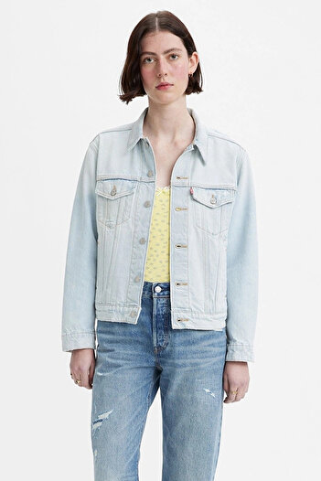 Levi's Cotton Loose Fit Denim Jacket DENIM JACKET 29944