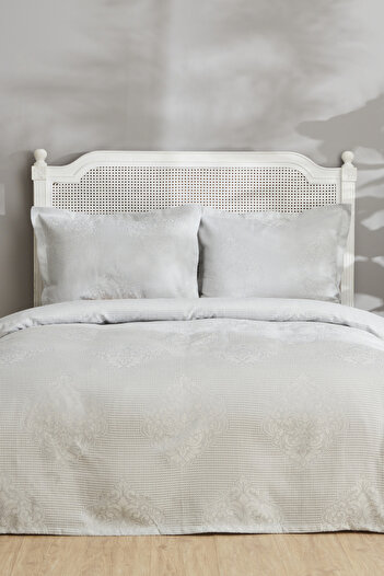 Karaca Home Double Bedspread Set Light Blue Pp
