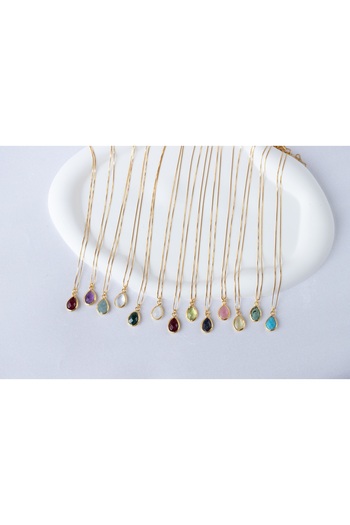 art and crafts jewelry Şubat Burç Taşı Ametist 925 Gümüş Kolye
