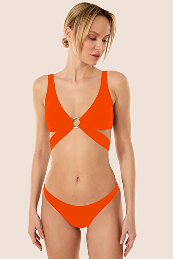 AYYILDIZ 3406 Orange Bikini Set