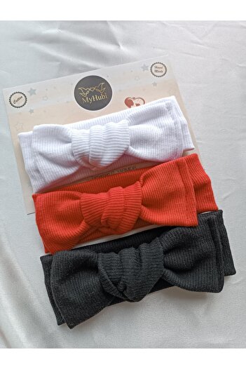 MyHubi 3-Piece Combination Handmade Baby Girl Bow Bandana