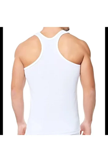 Tutku Men's Ribbed Athlete Rambo Athlete Single Pack Extra Comfortable and Soft with Passion Quality
