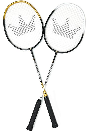 Janissary 2 Adet Profesyonel Badminton Raketi Deluxe Badminton Çantası Seti + 3 Adet Badminton Topu