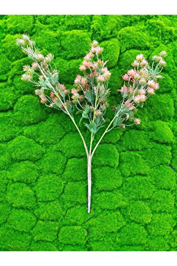 BESALİ Wet Texture Artificial Flower Potted Bunch Vertical Garden Balcony Decoration Potted Vase Plant RED-GREEN