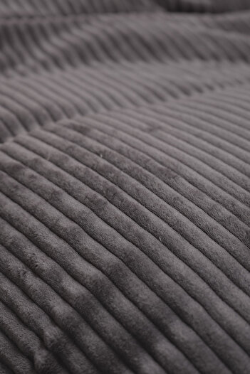 Karaca Home Anthracite Colored Joena Single Blanket