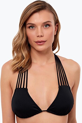 AYYILDIZ 63555 Black Bikini Top