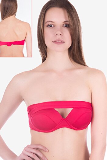 AYYILDIZ 63551 Red 6-Way Tie Bikini Top