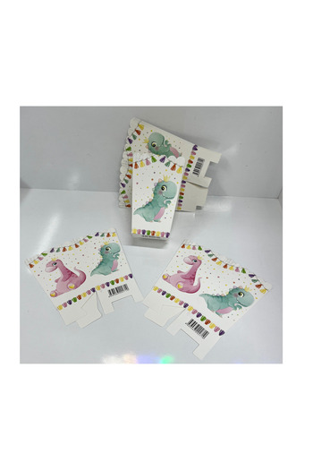kidspartim Baby Dinosaur Corn Box
