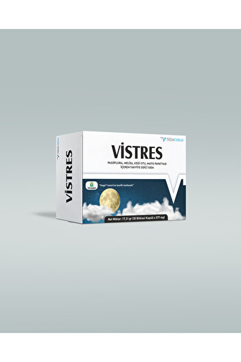 Tedafarma Vistres Passiflora - 30 Capsule Compartments