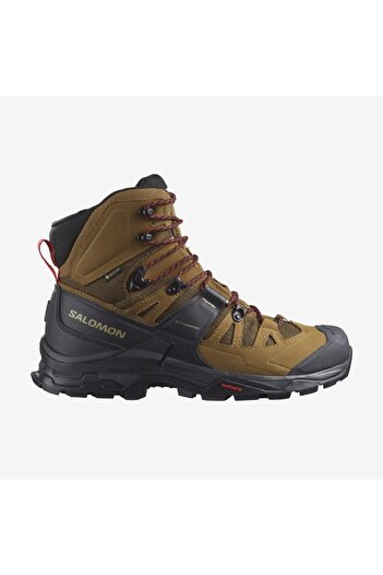Salomon 471564 Quest 4 GTX Rubber/Black/Fiery Red Men's Outdoor Boots