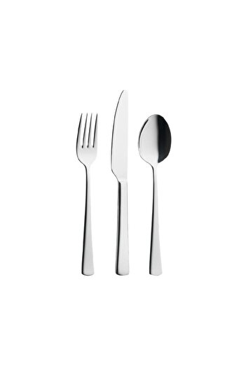 Lugga Nida Dessert Cutlery Set 18/10 Stainless Steel 6 Person 18 Pieces