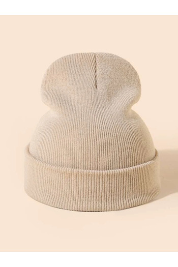 Eke Tekstil Unisex Folded Winter Knitted Beret